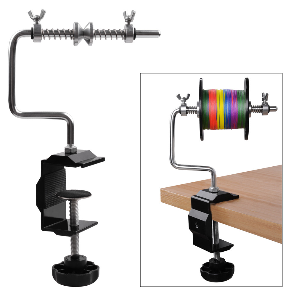 Fishing Line Winder - Protable Fishing Line Winder with Clamp-Adjustable