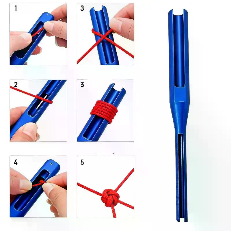 2Pcs Quick Knotting Aids for S - Monofilament Line recension och pris
