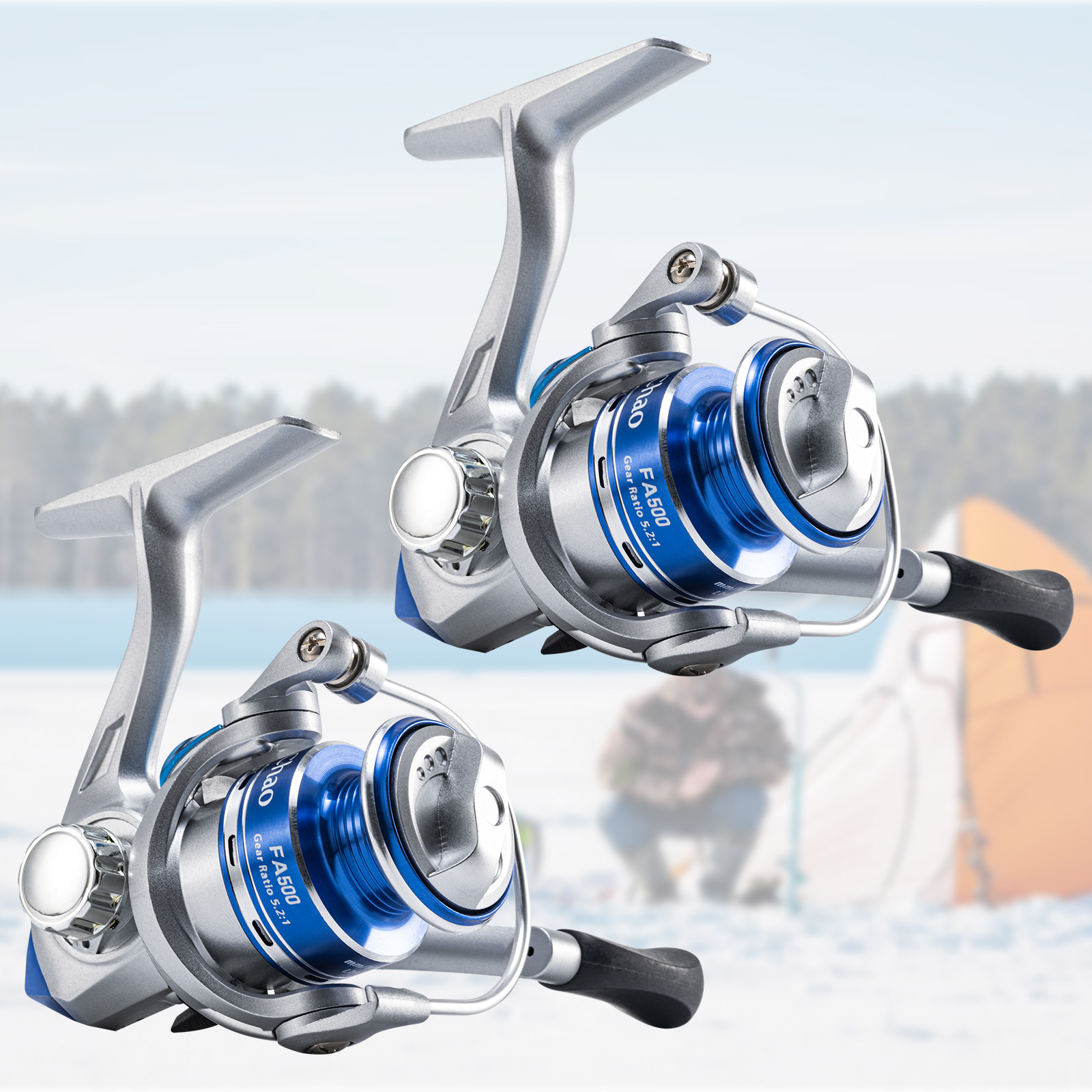 Goture New Ice Fishing Reels W - Ice Fishing Line recension och pris