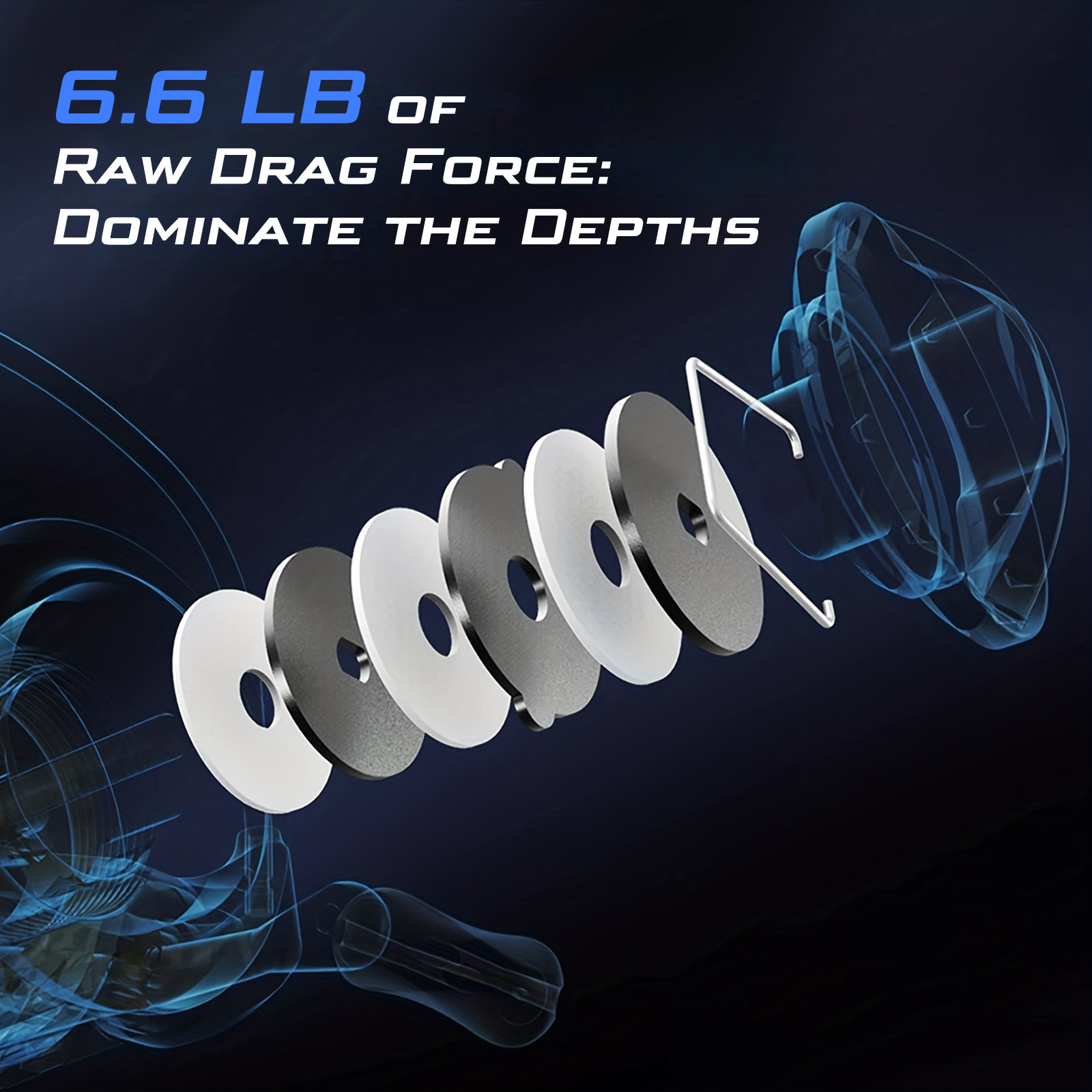 Goture New Ice Fishing Reels W - Ice Fishing Line recension och pris