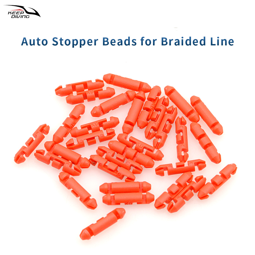 30 PCS Auto Stopper Beads For  - Fishing Line Winder recension och pris