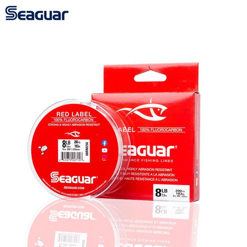 SEAGUAR Red Label 160M/183M 10 - Fluorocarbon Line recension och pris