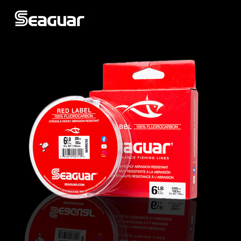 SEAGUAR Red Label 160M/183M 10 - Fluorocarbon Line recension och pris