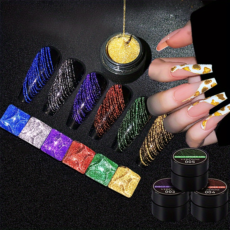 6 Color Spider Gel, New Upgrad - Copolymer Line recension och pris