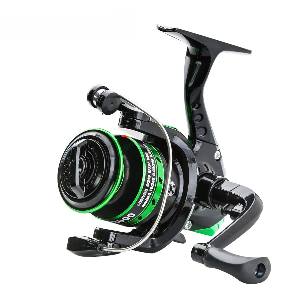 Metal Spinning Reel 5.2:1 Gear - Ice Fishing Line recension och pris