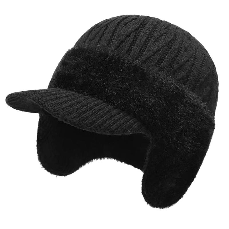 New Unisex Winter Hat Plush Fu - Tippet Line recension och pris