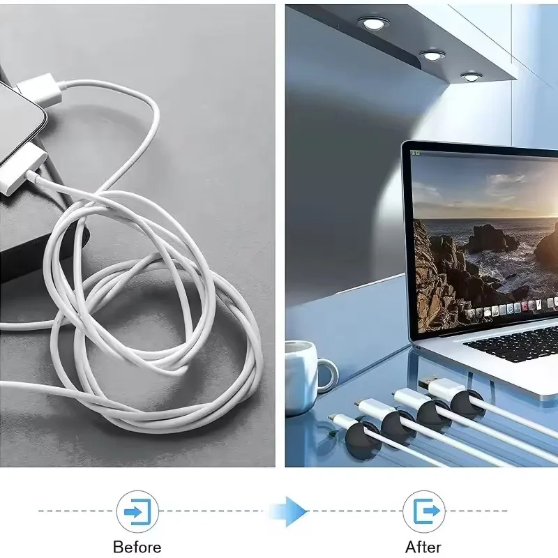 Cable Clips Phone Cord Holder  - Tippet Line recension och pris