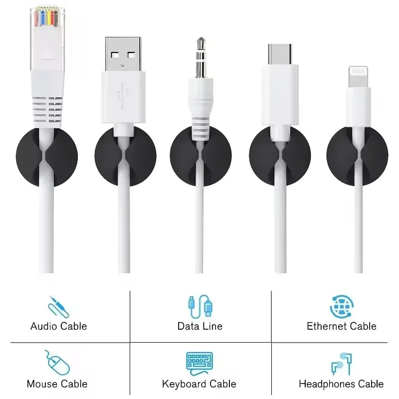 Cable Clips Phone Cord Holder  - Tippet Line recension och pris