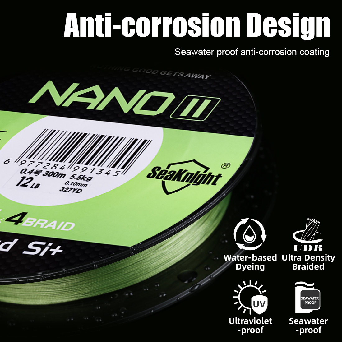 SeaKnight Brand NANO II Series - Copolymer Line recension och pris