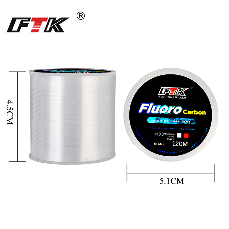 FTK 120m Fishing Line 0.2mm-0. - Fluorocarbon Line recension och pris