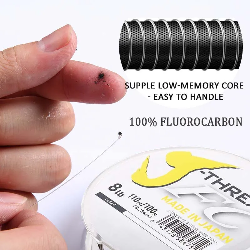 DaiwaJ-Fluoro Fluorocarbon Lea - Fluorocarbon Line recension och pris