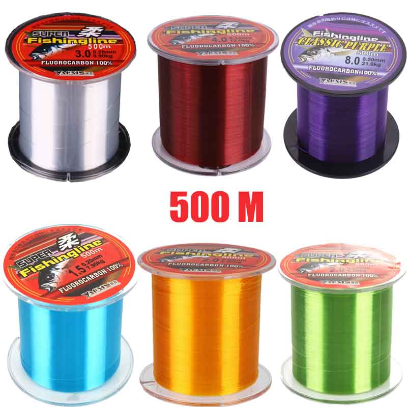 1pc 500M Fishing Line Super St - Fluorocarbon Line recension och pris