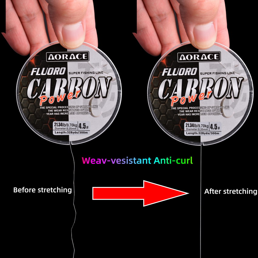 Aorace 300M Fluorocarbon Fishi - Fluorocarbon Line recension och pris