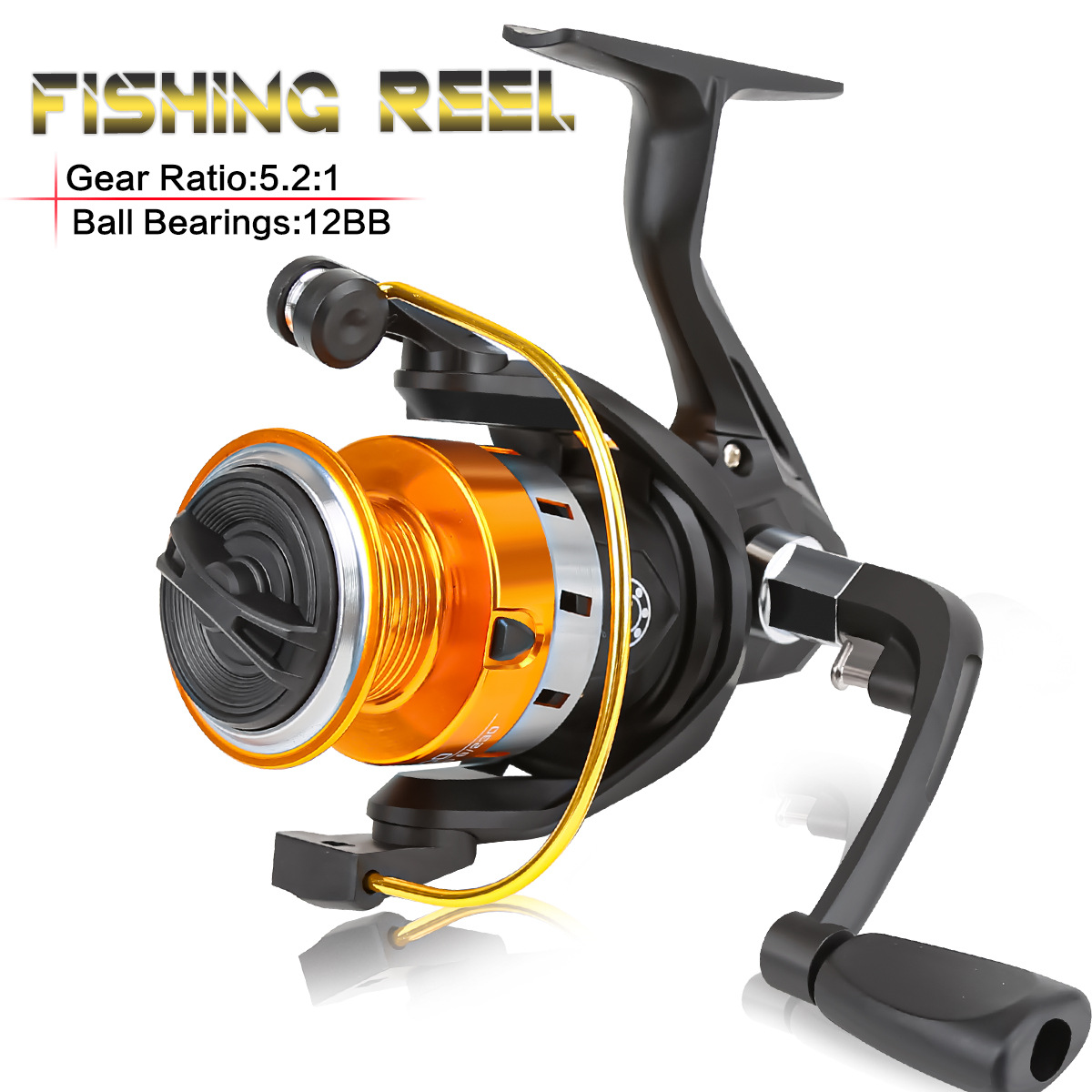 Spinning Reel With Metal Spool - Ice Fishing Line recension och pris
